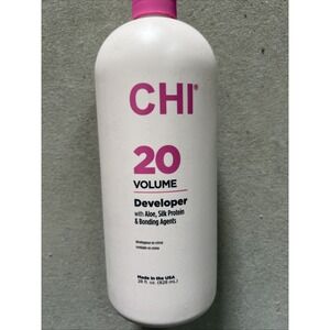 CHI 20 Volume Developer 28‎ oz With Aloe Silk Protein And Bonding Agents